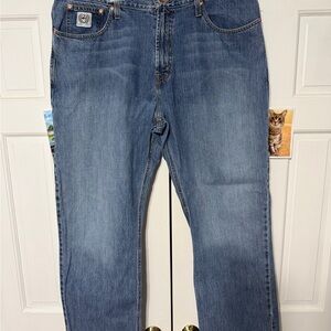 Cinch Men's Relaxed Fit Blue Jeans